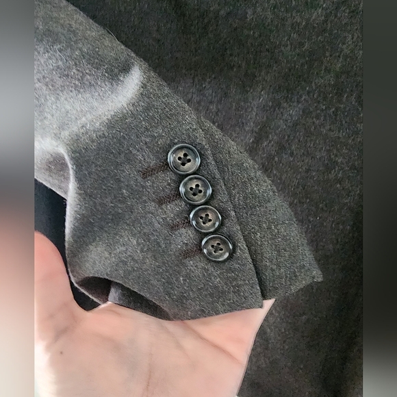 Corneliani Super 100's Extrafine Merinos Virgin Wool Jacket Blazer EU 56 USA 46 - Picture 12 of 13